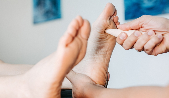 Fußreflexzonenbehandlung nach Sr. Jubilar